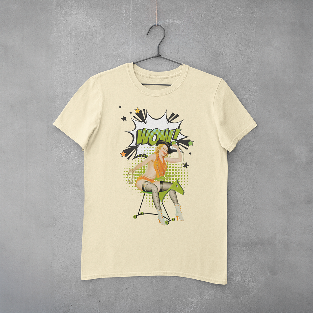 Camiseta Estampa Pin-Up Kimberly