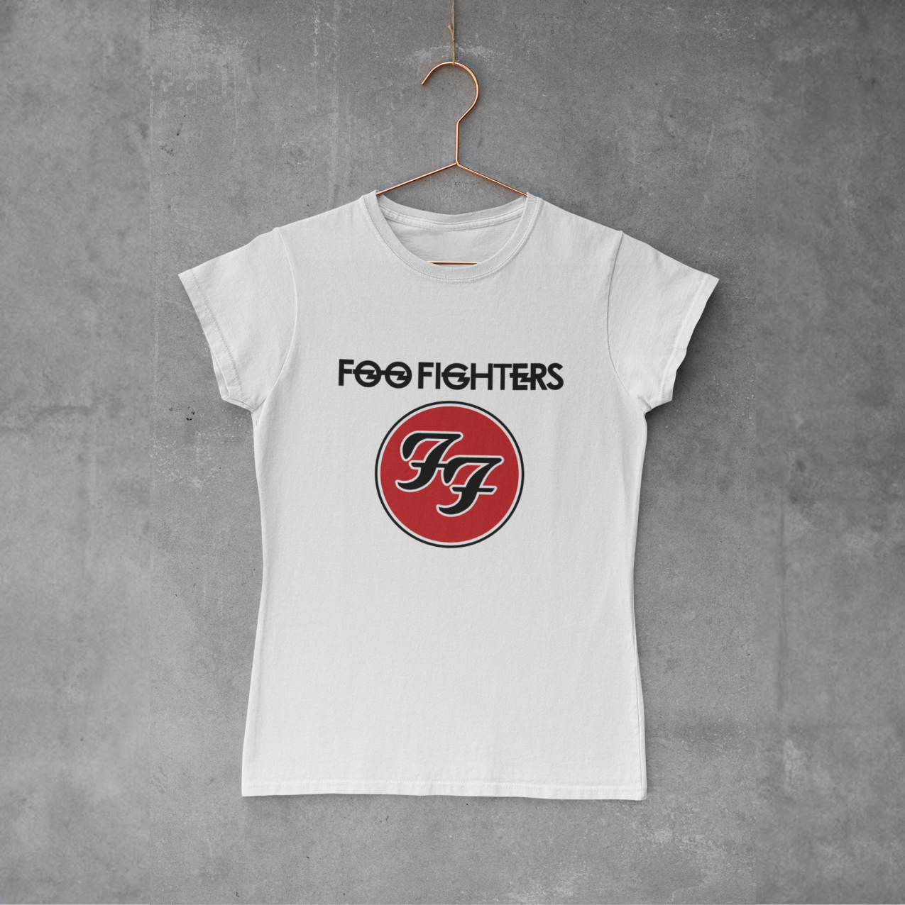 Camiseta Foo Fighters Tradicional Logo