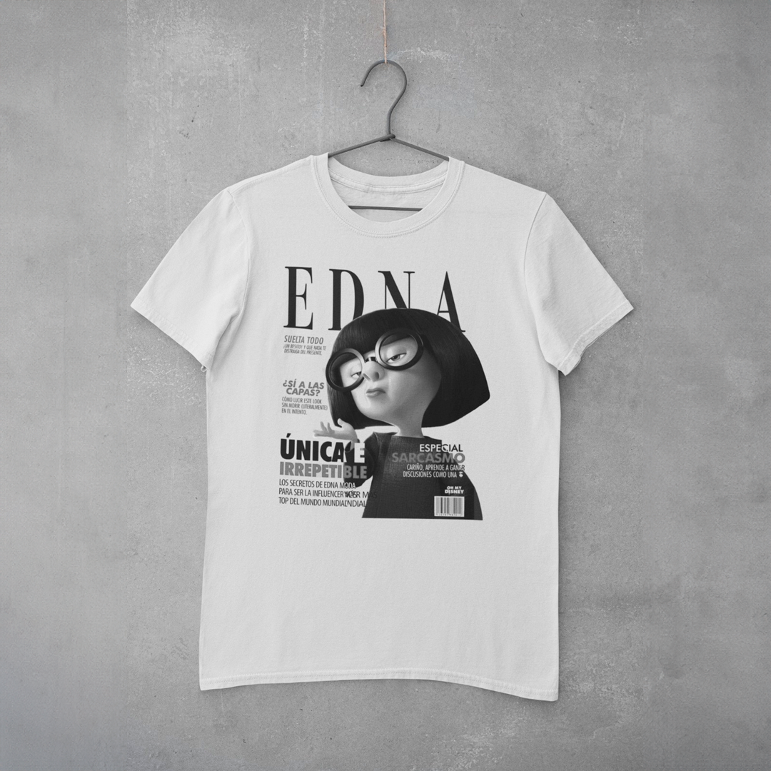 Camiseta estampa EDNA