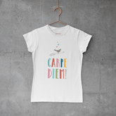 Camiseta Baby Look - Carpe Diem