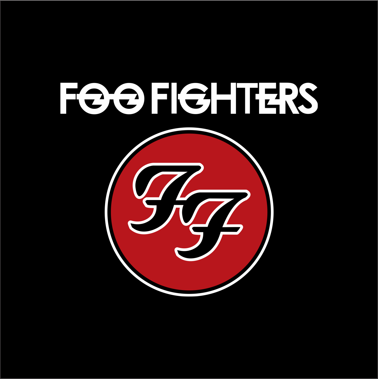 Camiseta Foo Fighters Tradicional Logo