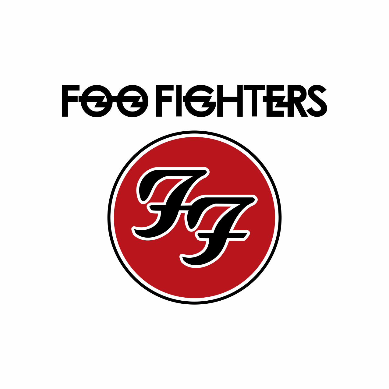 Camiseta Foo Fighters Tradicional Logo