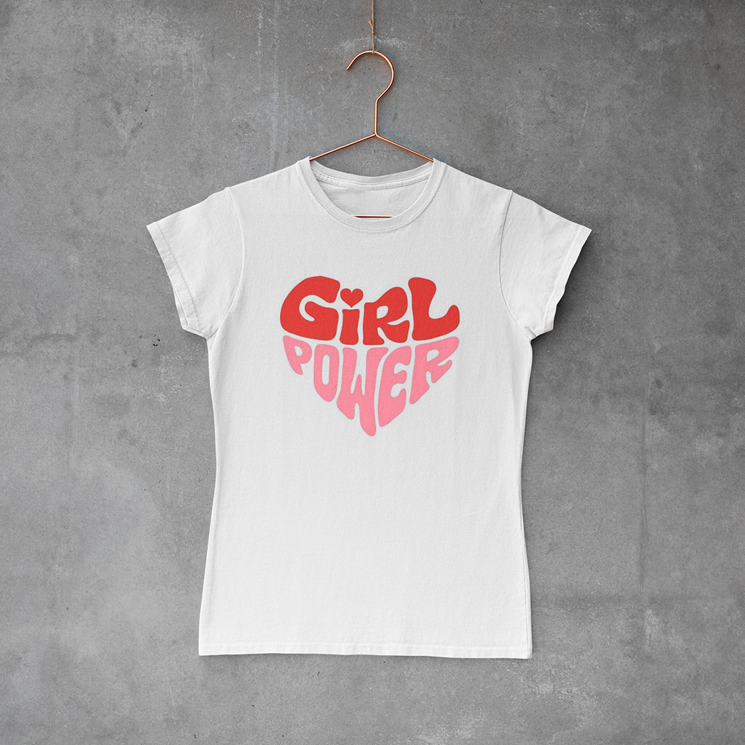 Camiseta Baby Look - Girl Power