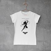 Camiseta Baby Look - Wonder Woman