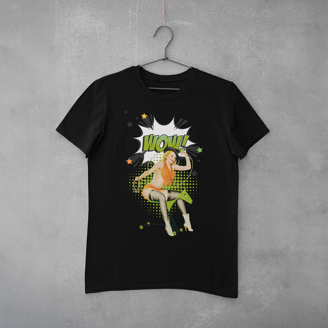 Camiseta Estampa Pin-Up Kimberly