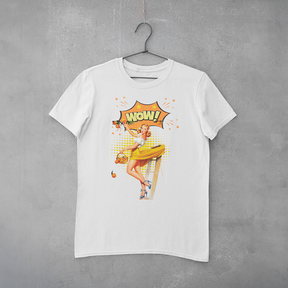 Camiseta Estampa Pin-Up Sarah
