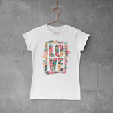 Camiseta Baby Look - LOVE