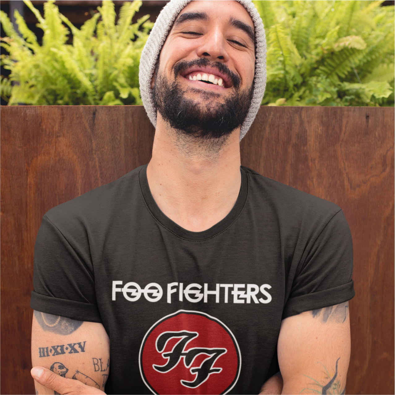 Camiseta Foo Fighters Tradicional Logo