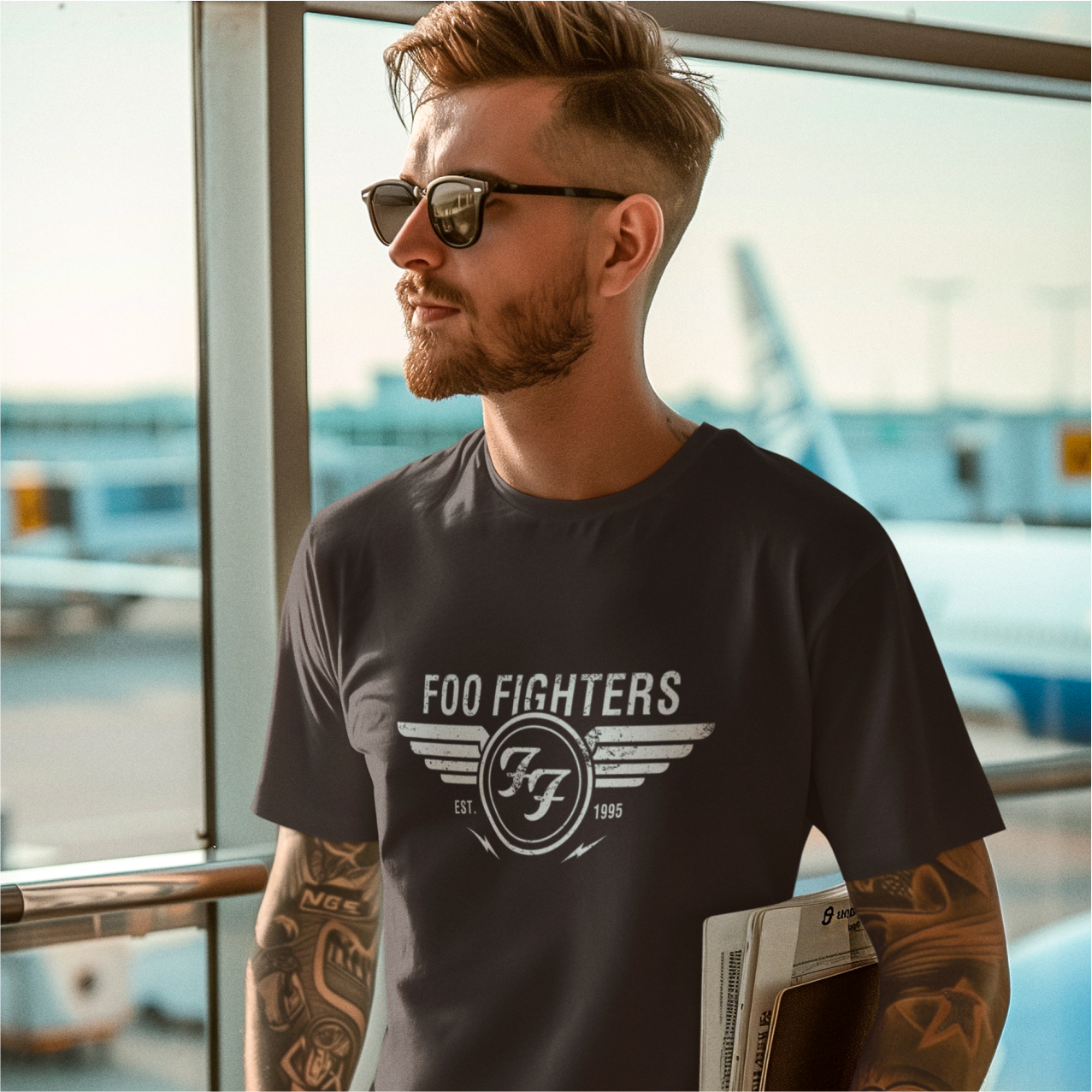 Camiseta Foo Fighters - Aero