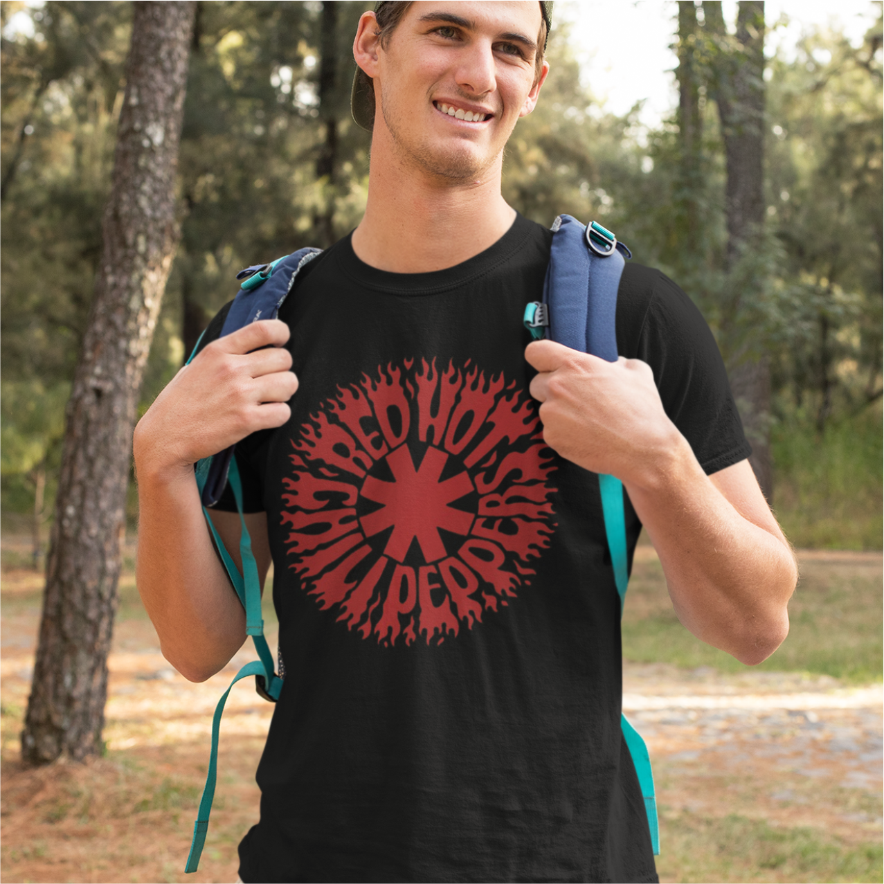 Camiseta Red Hot Chili Peppers - Fire