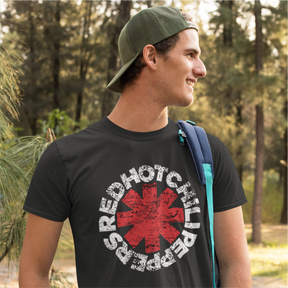Camiseta Red Hot Chili Peppers - Tradicional Logo