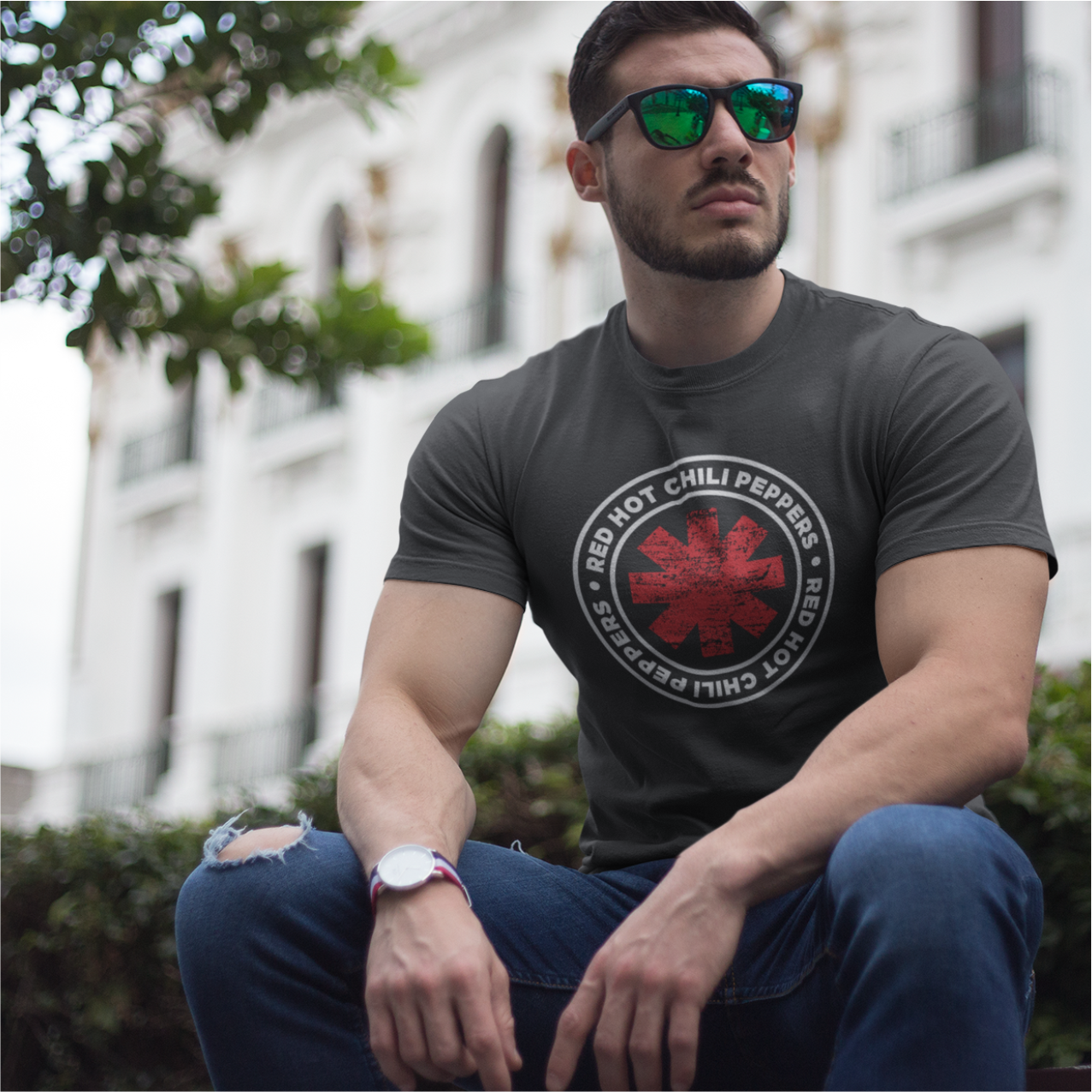 Camiseta Red Hot Chili Peppers - New Logo