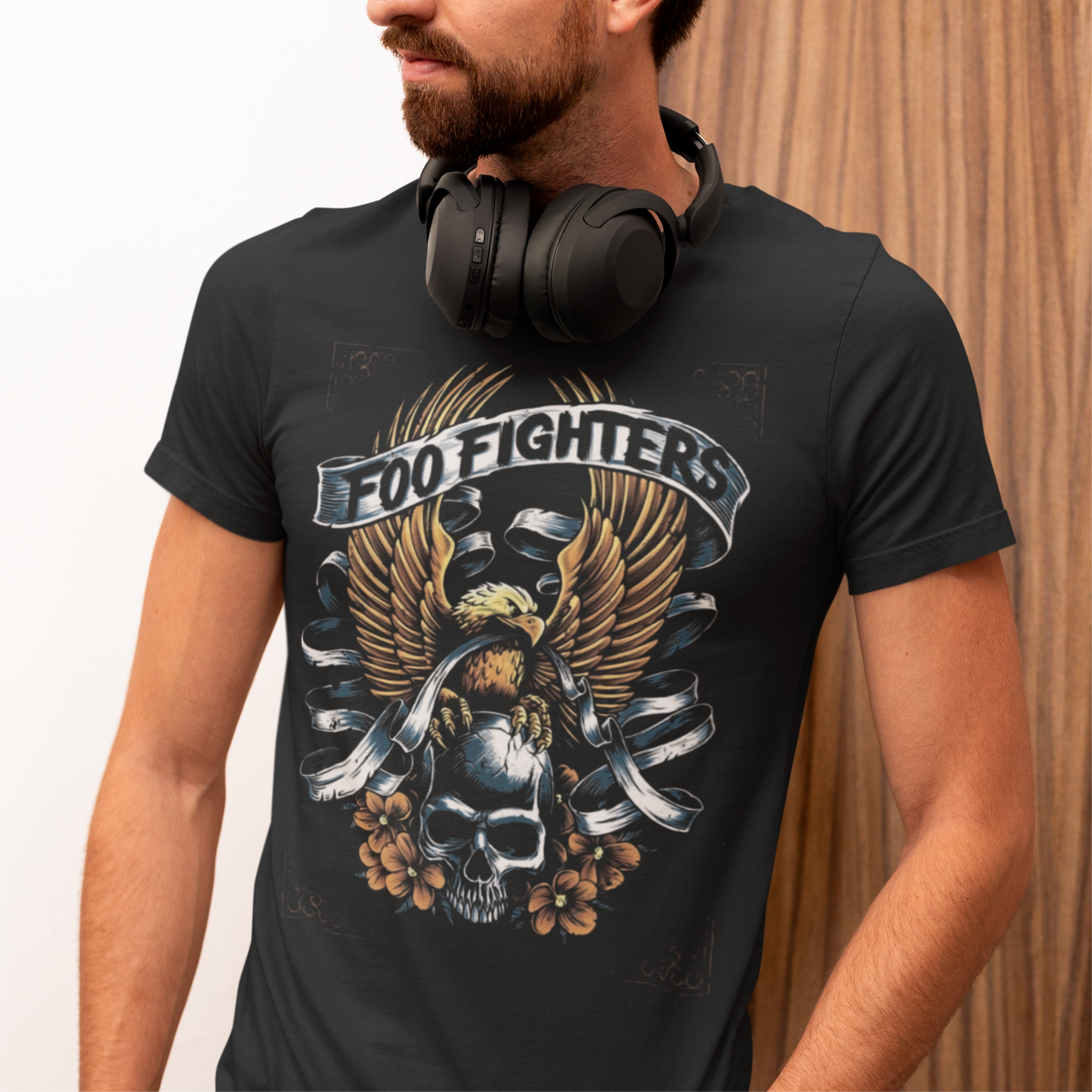 Camiseta Foo Fighters - Águia