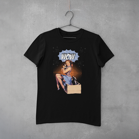 Camiseta Estampa Pin-Up Lily