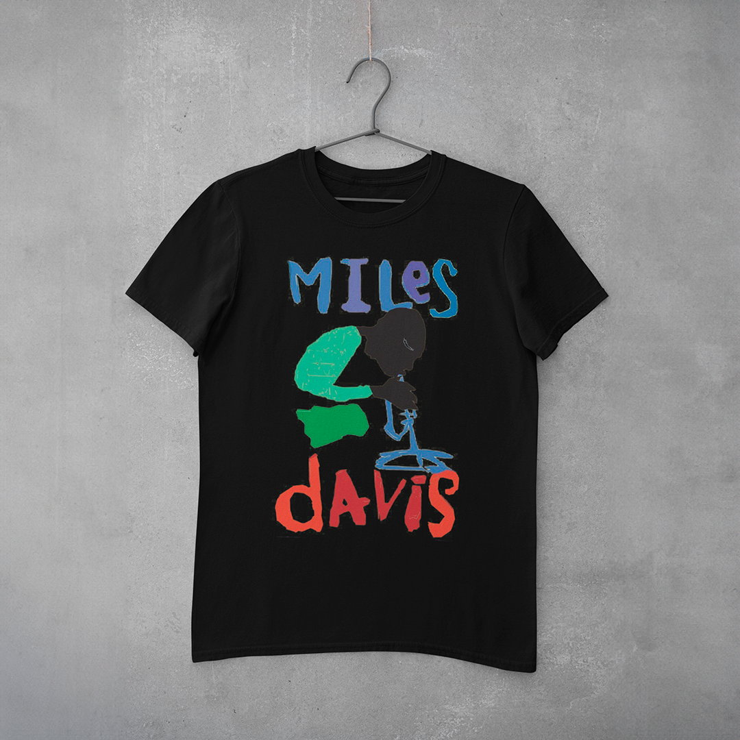Camiseta Estampa Miles Davis