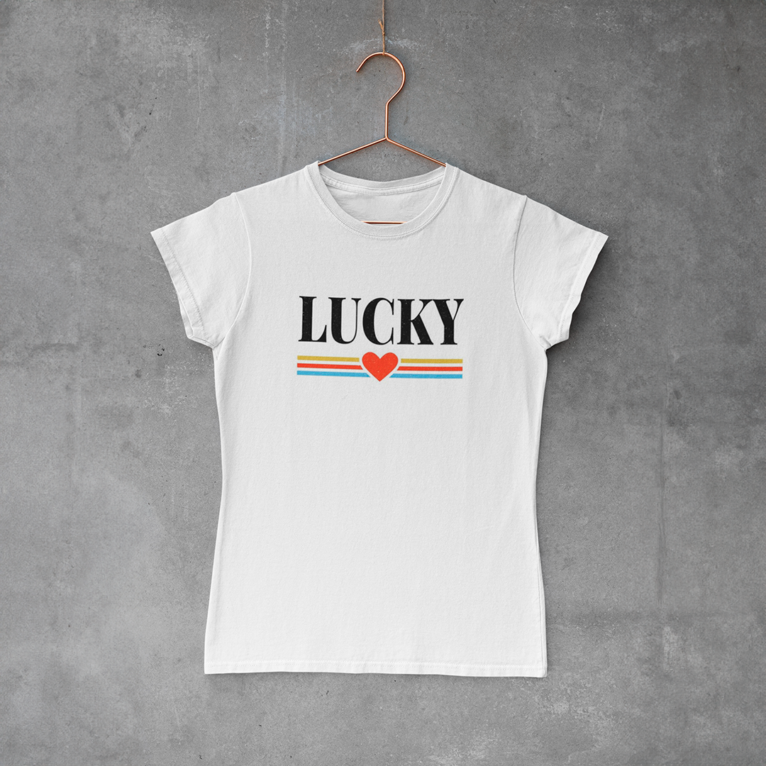 Camiseta Baby Look - Lucky