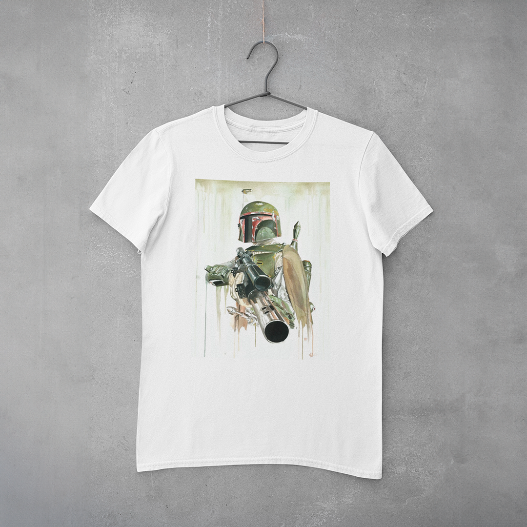 Camiseta Estampa Star Wars - Boba Fett