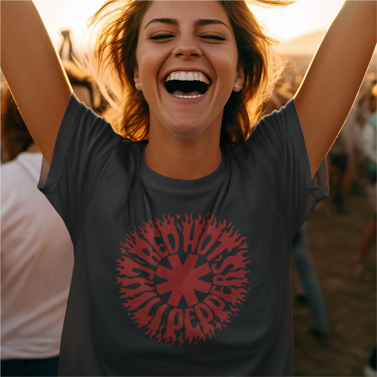 Camiseta Red Hot Chili Peppers - Fire