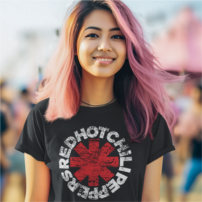 Camiseta Red Hot Chili Peppers - Tradicional Logo