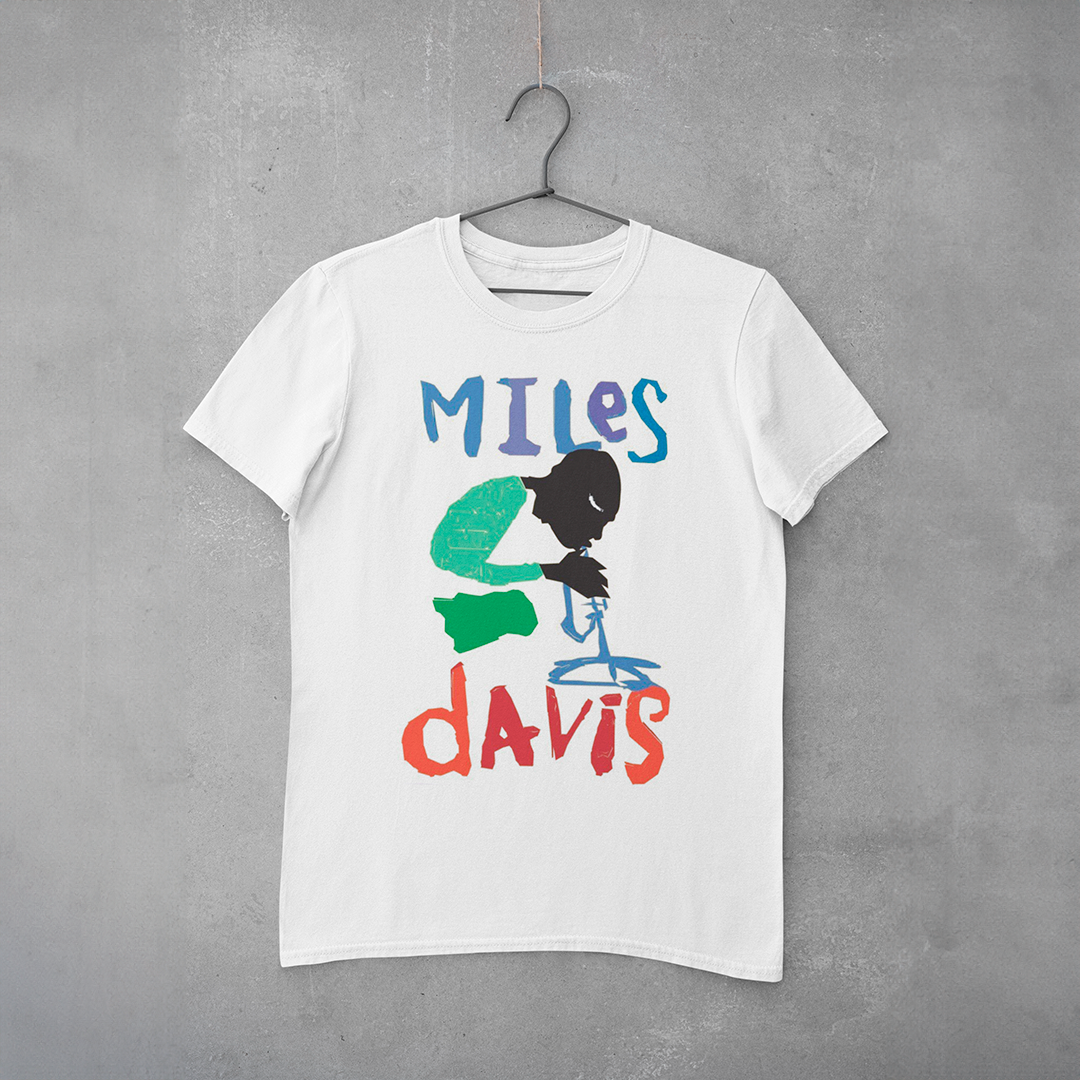 Camiseta Estampa Miles Davis