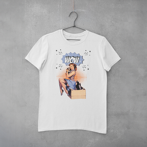 Camiseta Estampa Pin-Up Lily
