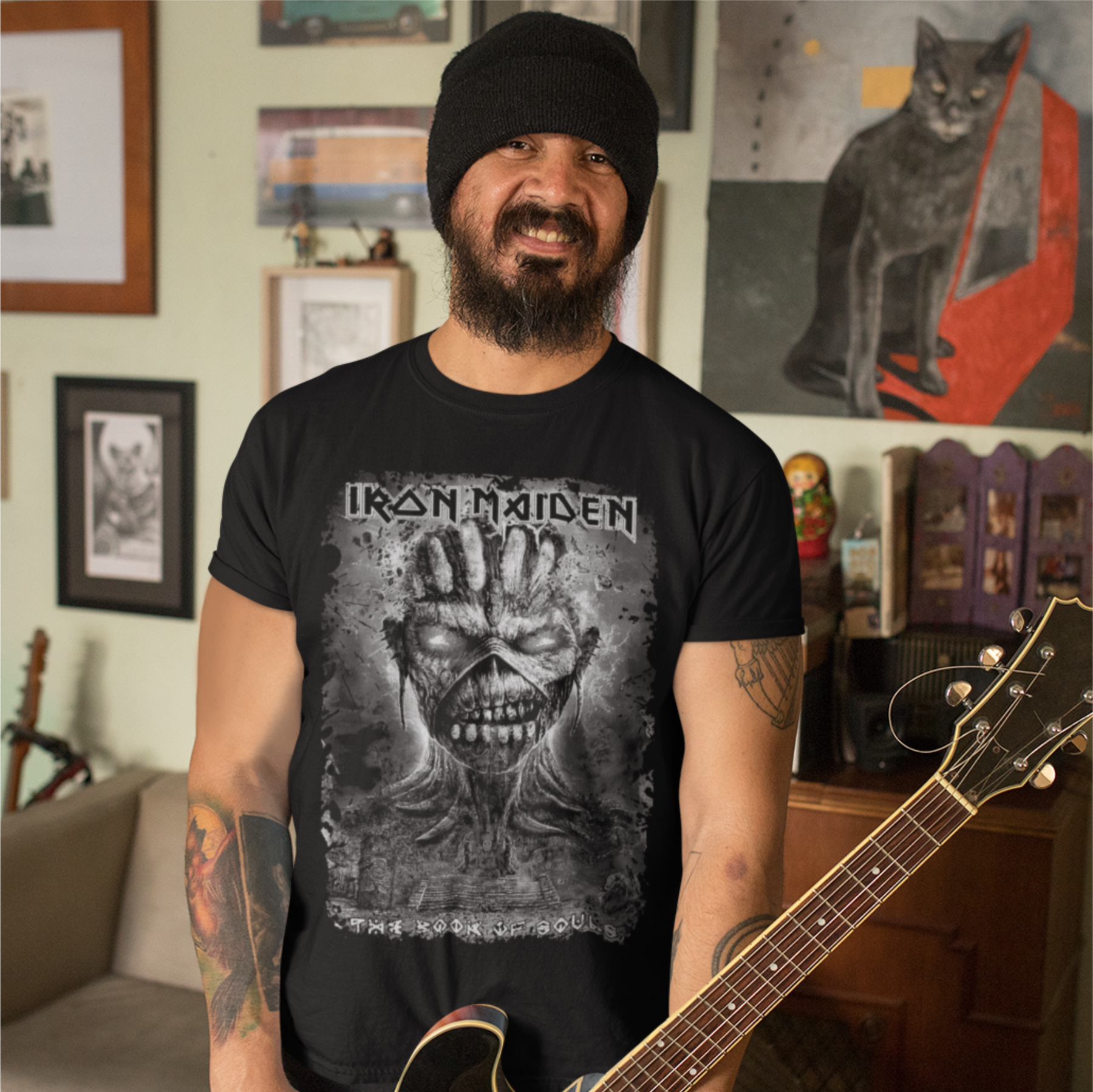 Camiseta Estampa Iron Maiden