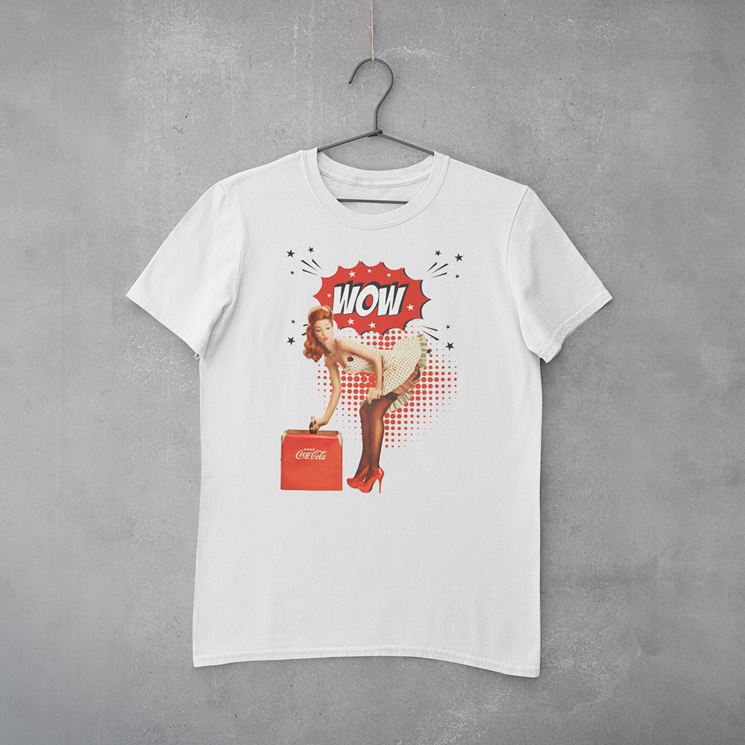 Camiseta Estampa Pin-Up Emily