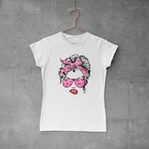 Camiseta Baby Look - Pin Up