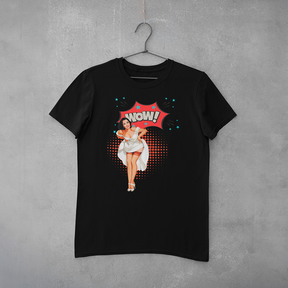Camiseta Estampa Pin-Up Wendy