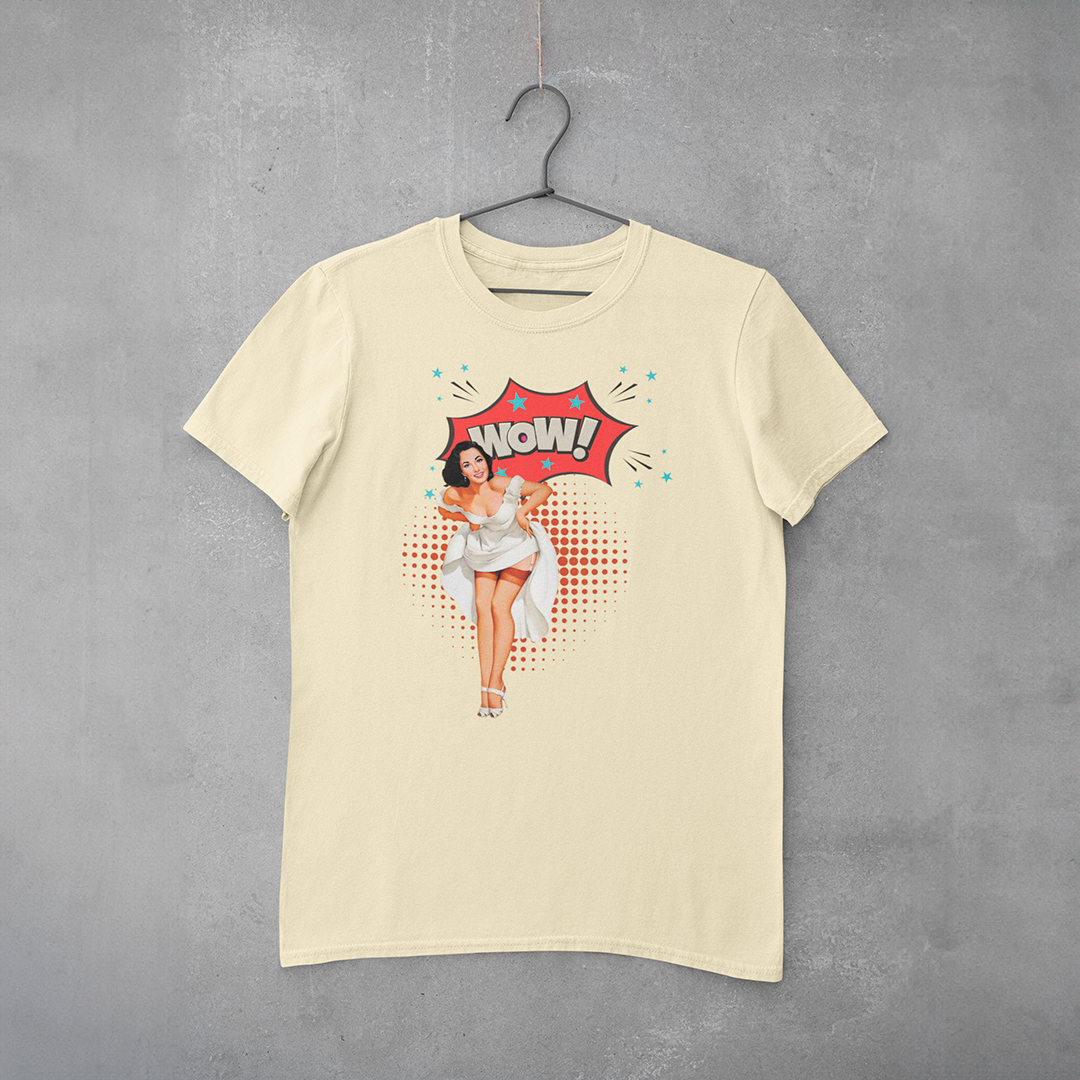 Camiseta Estampa Pin-Up Wendy
