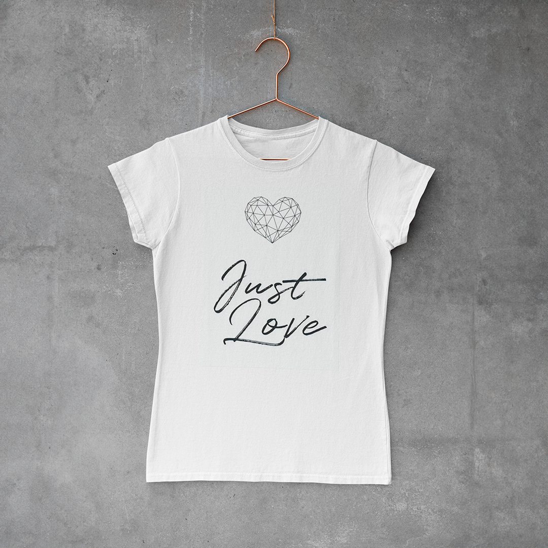 Camiseta Baby Look - Just Love