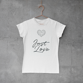 Camiseta Baby Look - Just Love