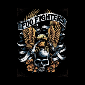 Camiseta Foo Fighters - Águia