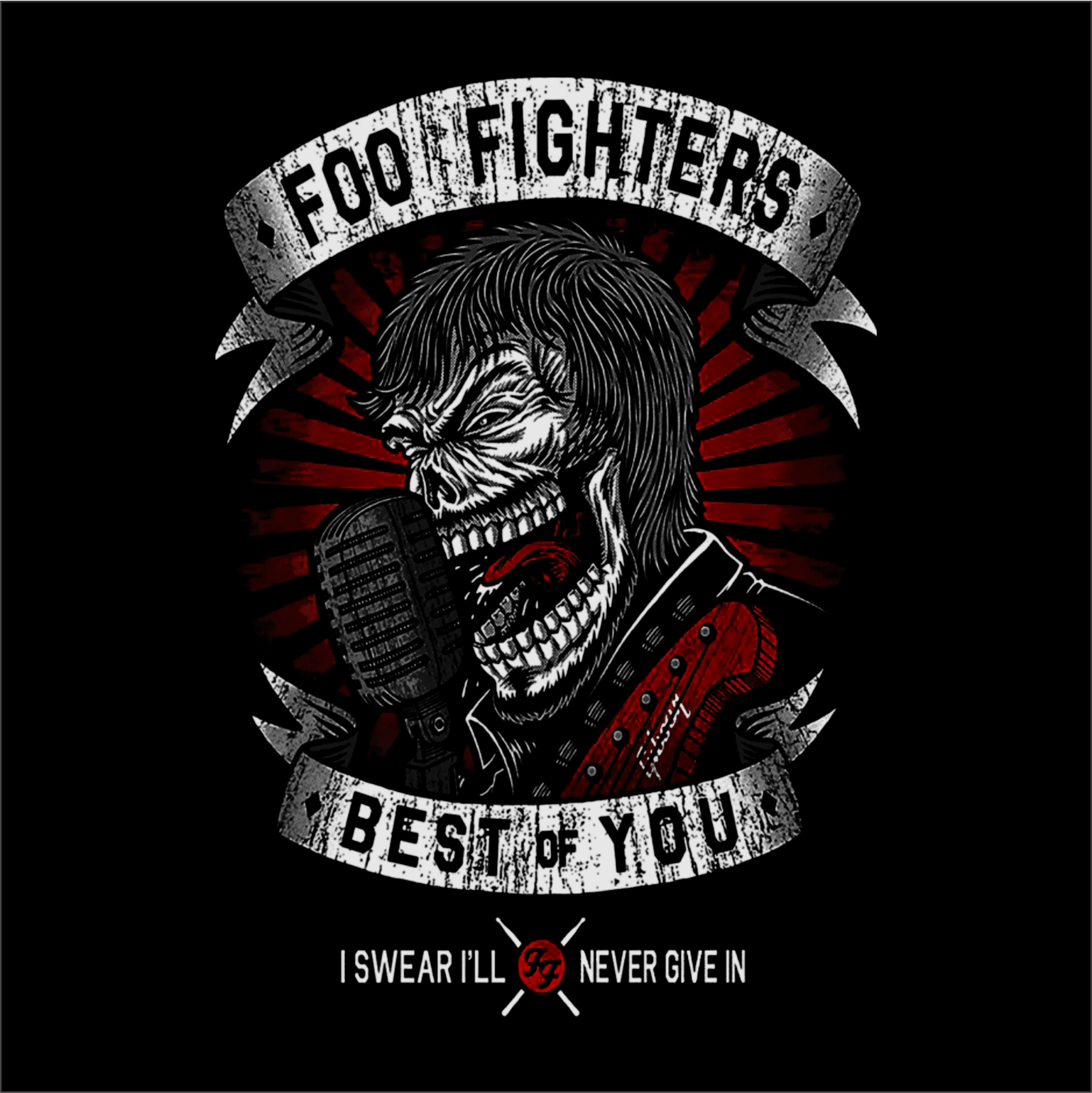 Camiseta Foo Fighters - Best of you