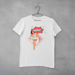 Camiseta Estampa Pin-Up Wendy