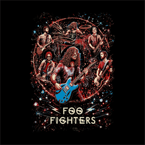 Camiseta Foo Fighters - Constelation