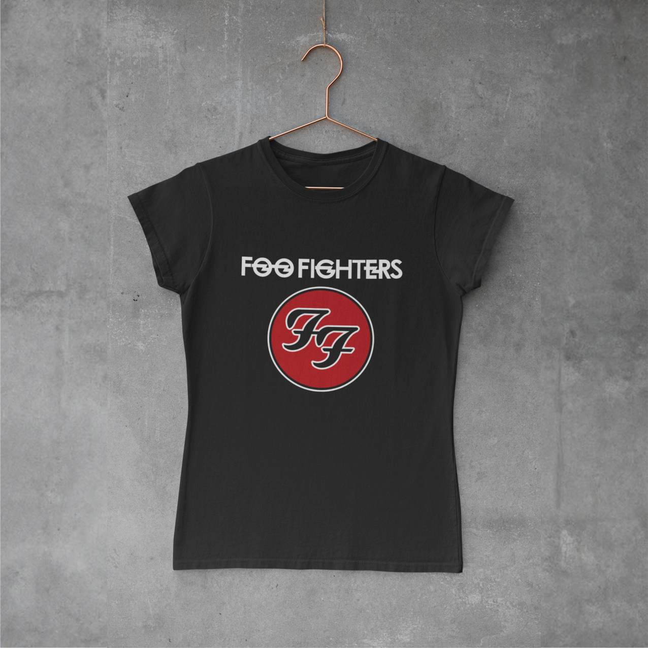 Camiseta Foo Fighters Tradicional Logo