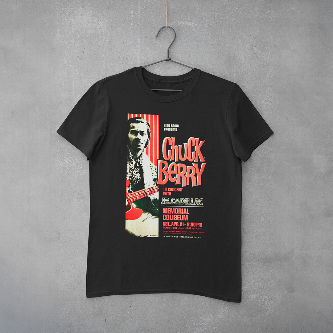 Camiseta Estampa Chuck Berry