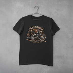 Camiseta Estampa Black Harley Davidson