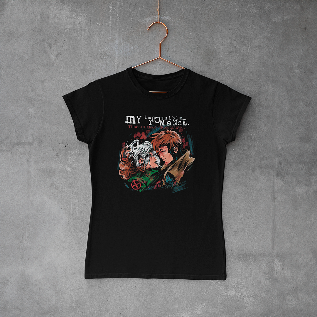 Camiseta Baby Look - My Impossible Romance