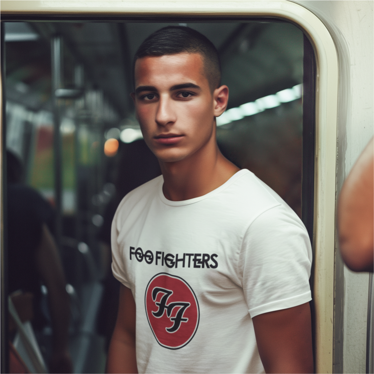 Camiseta Foo Fighters Tradicional Logo