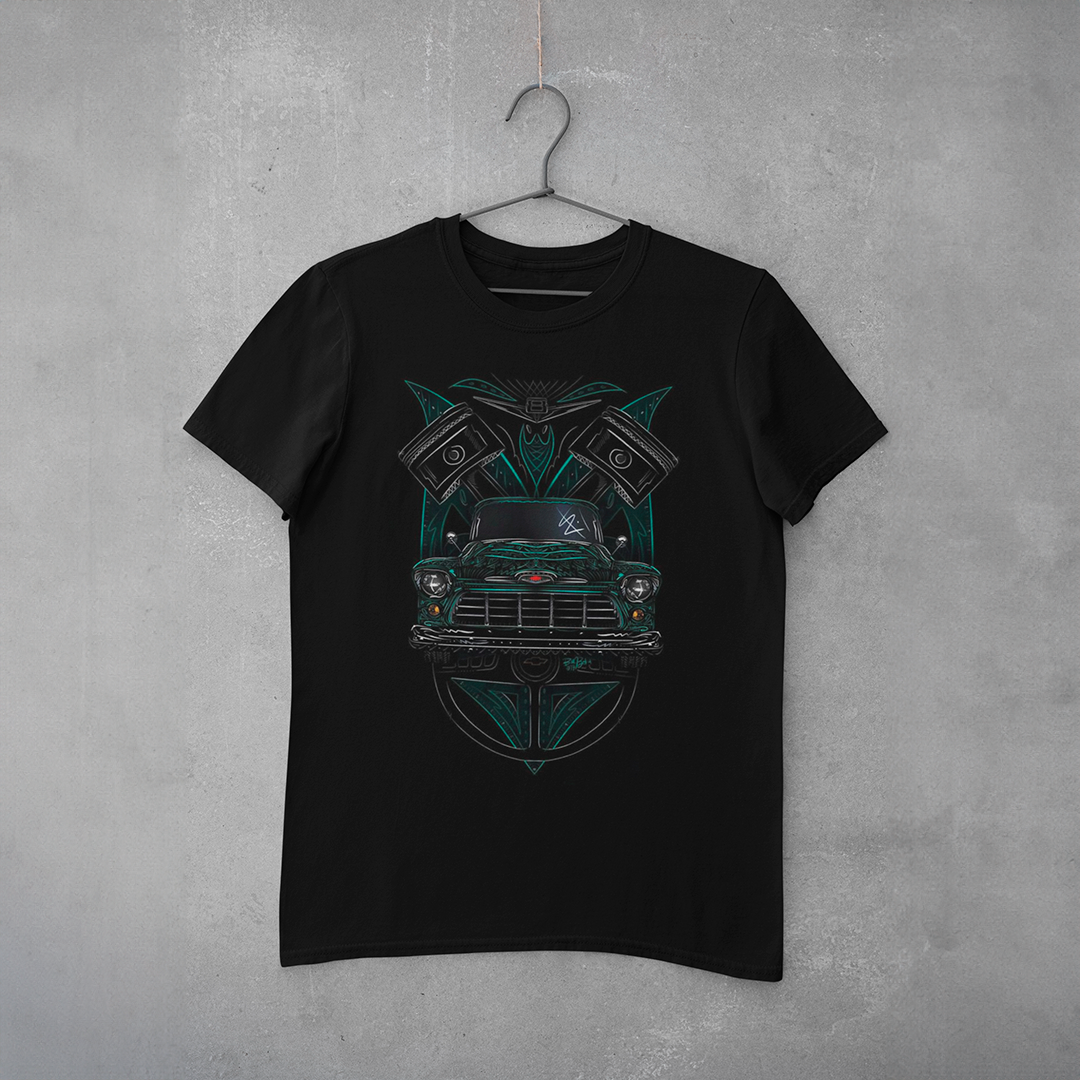 Camiseta Estampa Green Tribal Car