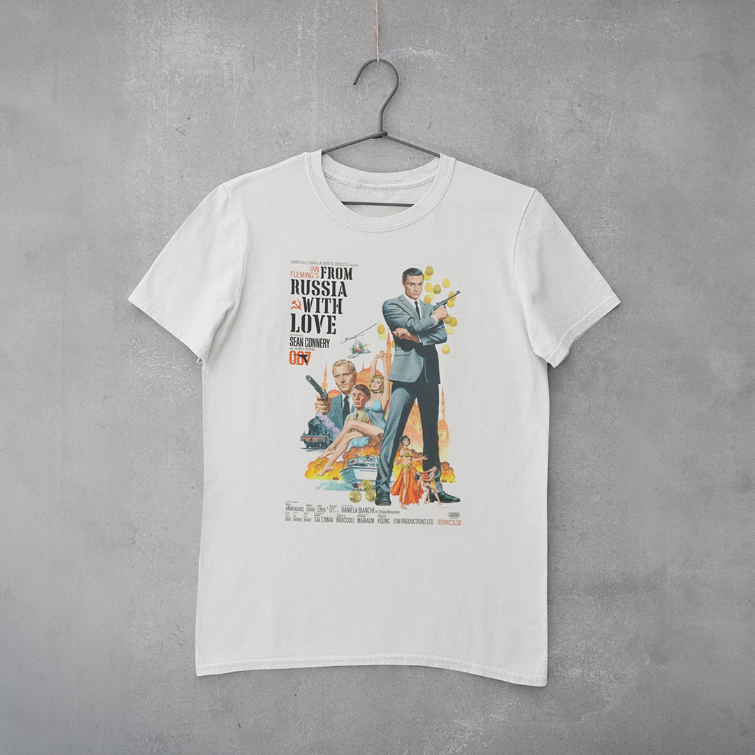 Camiseta Estampa 007 - From Russia with Love