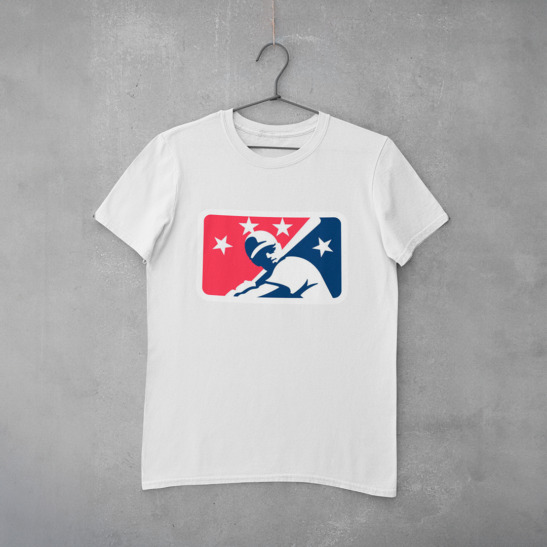 Camiseta Estampa Minor League Baseball - estampa peito (central)