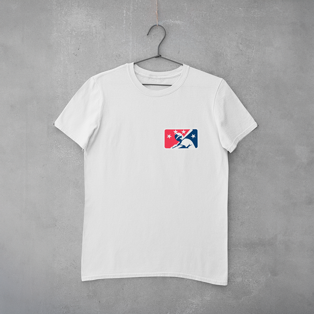 Camiseta Estampa Minor League Baseball - estampa peito (pequena)