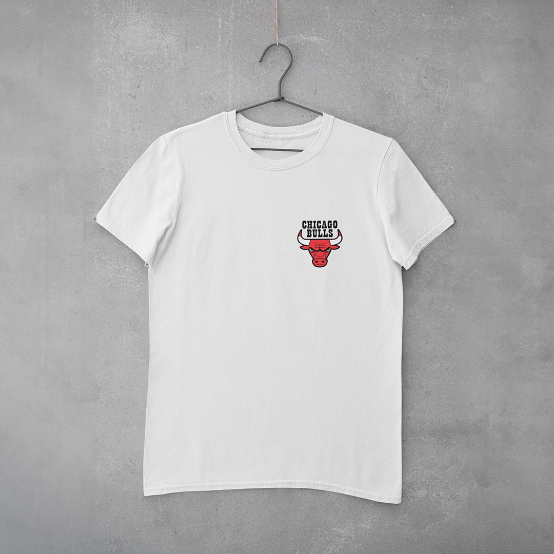 Camiseta Estampa Chicago Bulls - estampa peito (pequena)