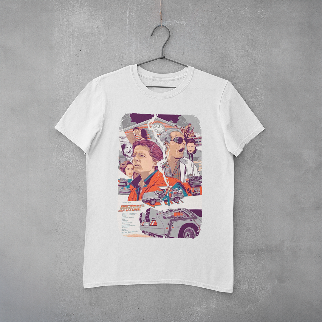 Camiseta Estampa Back To The Future