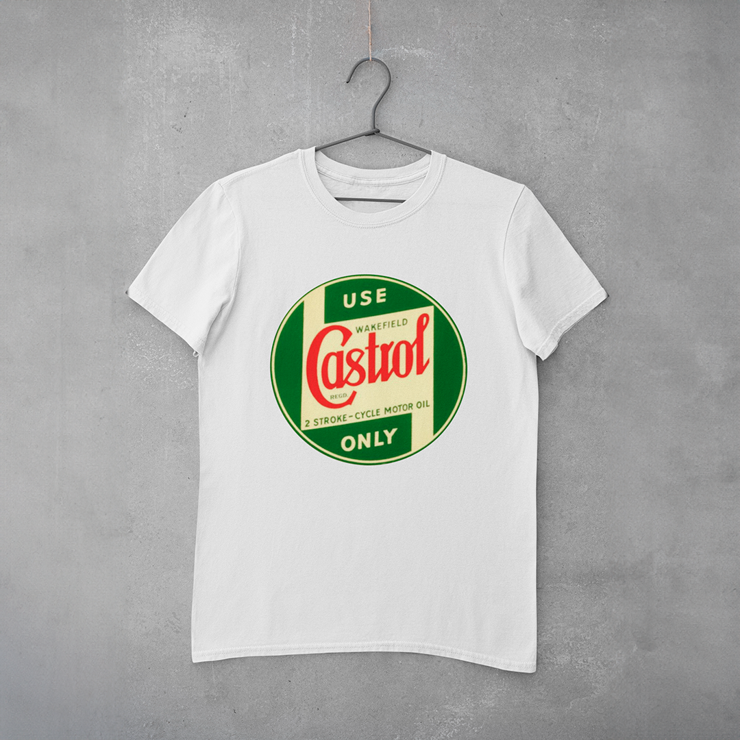 Camiseta Estampa Castrol