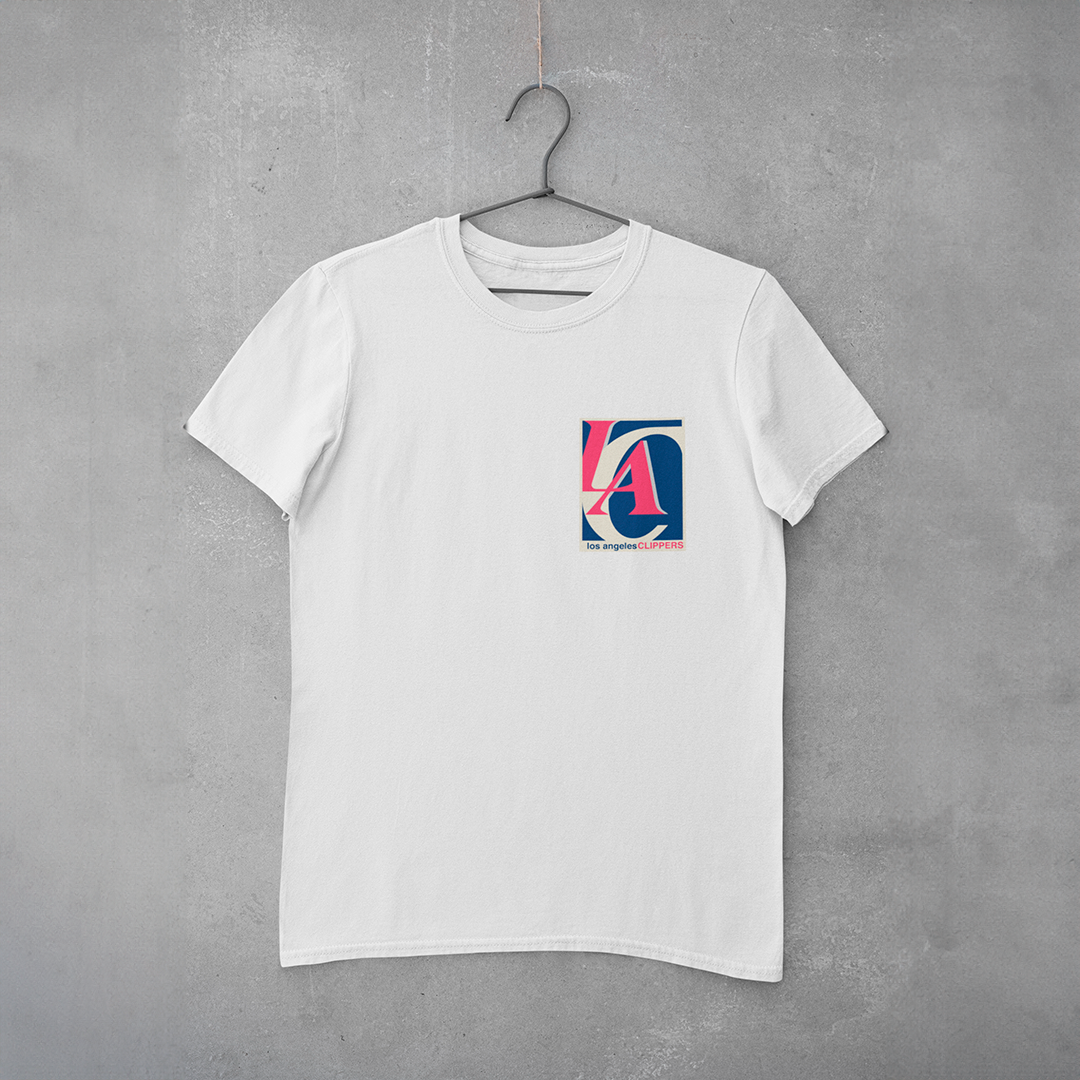 Camiseta Estampa Los Angeles Clippers - estampa peito (pequena)