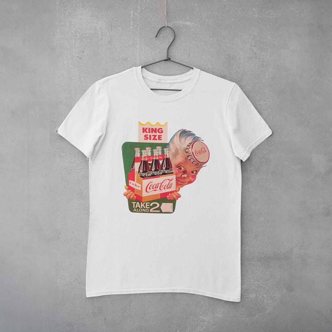 Camiseta Estampa Coca-Cola King Size